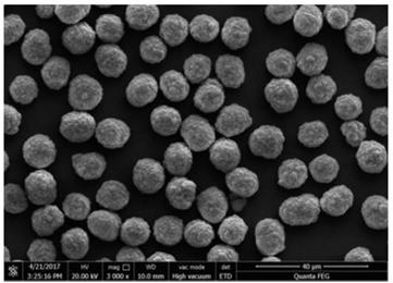 Preparation method and application of Ni0.8Co0.1Mn0.1(OH)2 material with high tap density