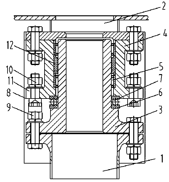Cantilever structure of operation stable
