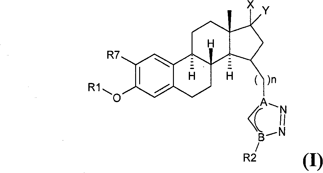 Estratriene derivatives and their uses as 17beta-hydroxysteroid dehydrogenase inhibitors