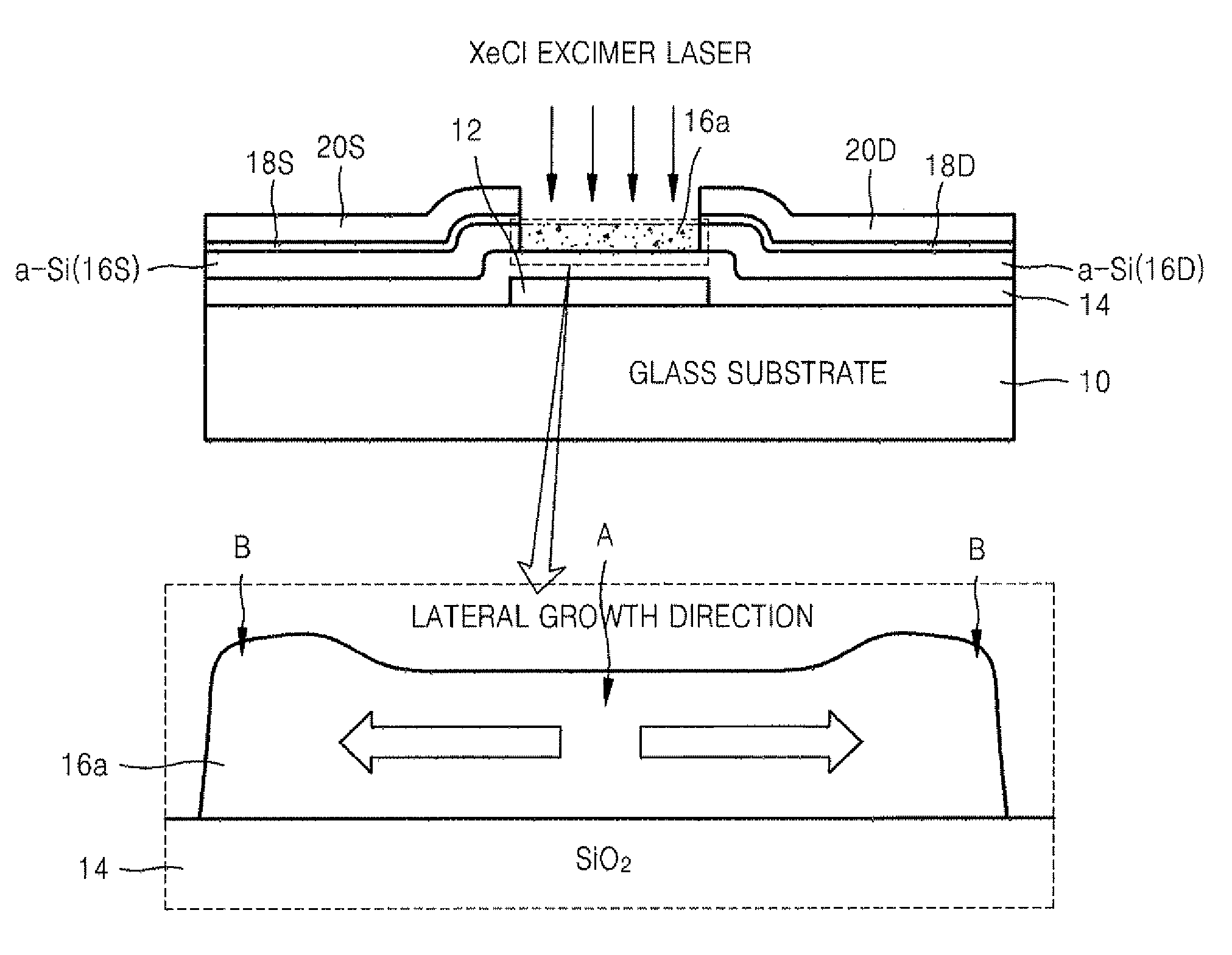 Bottom gate thin film transistor and method of manufacturing the same