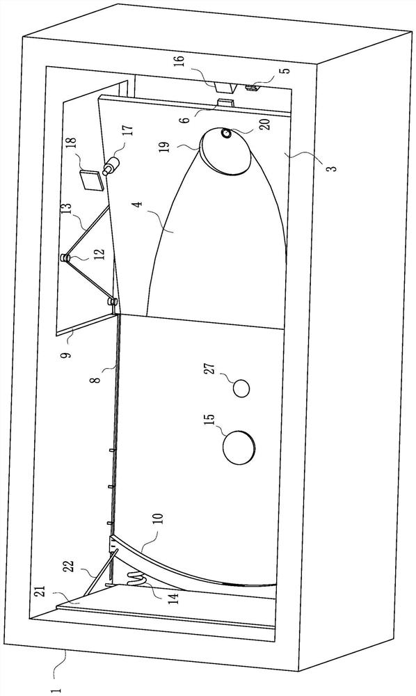 A mathematical probability demonstration device