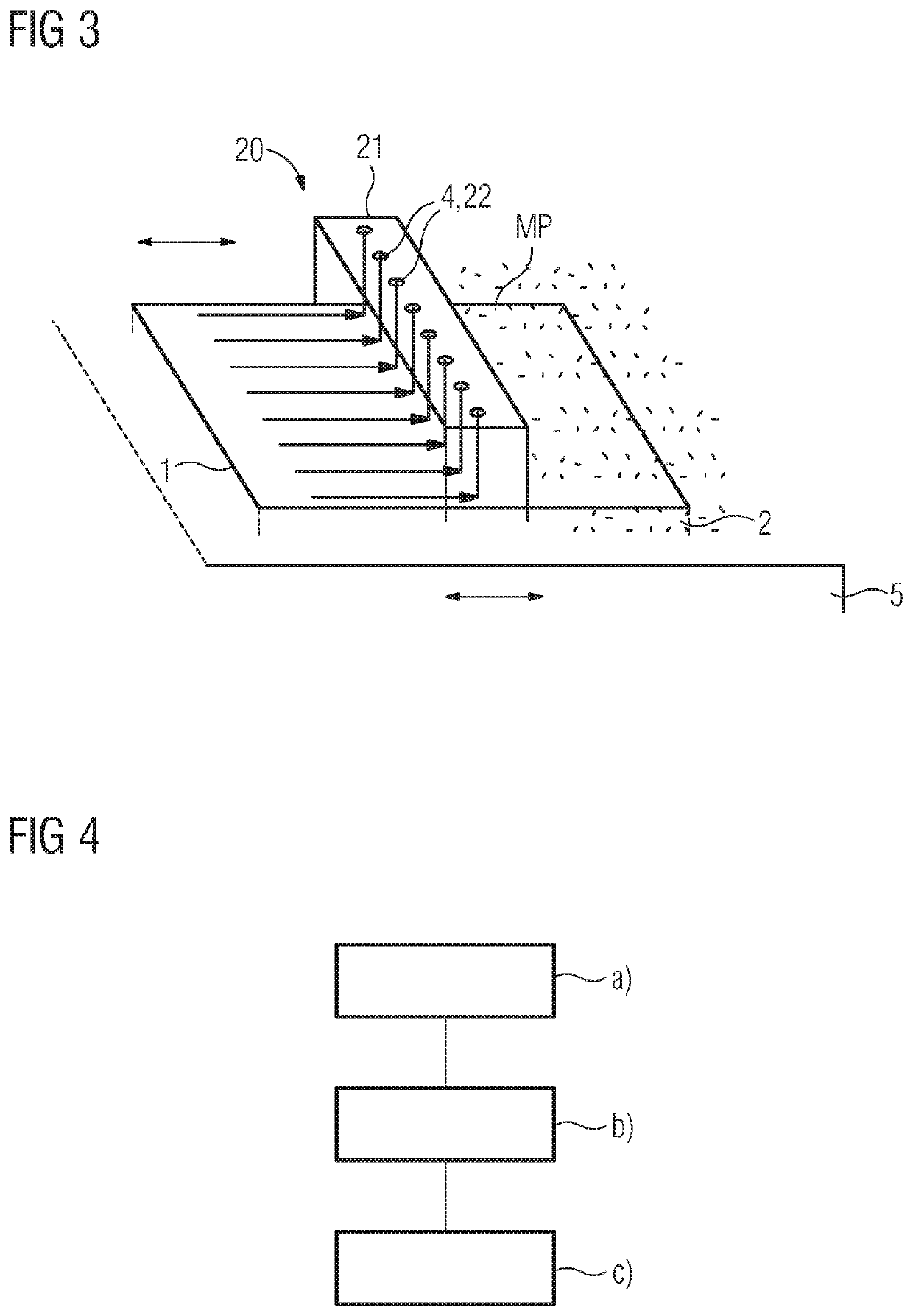 Method of additively manufacturing a structure on a pre-existing component out of the powder bed