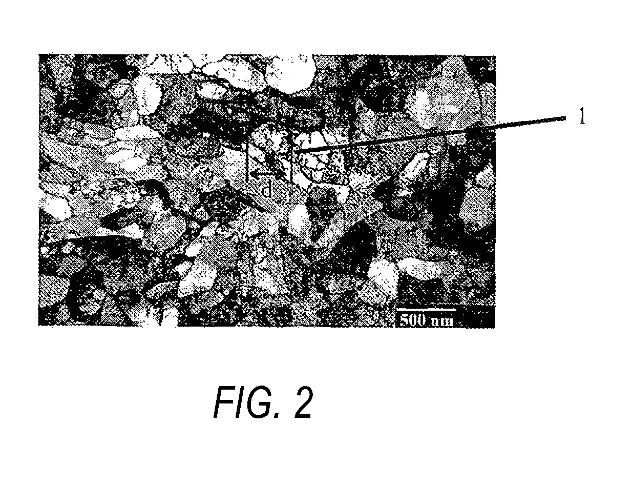 Nanostructured commercially pure titanium for biomedicine and a method for producing a rod therefrom
