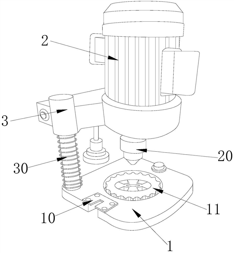 A chip-removing metal pipe drilling equipment