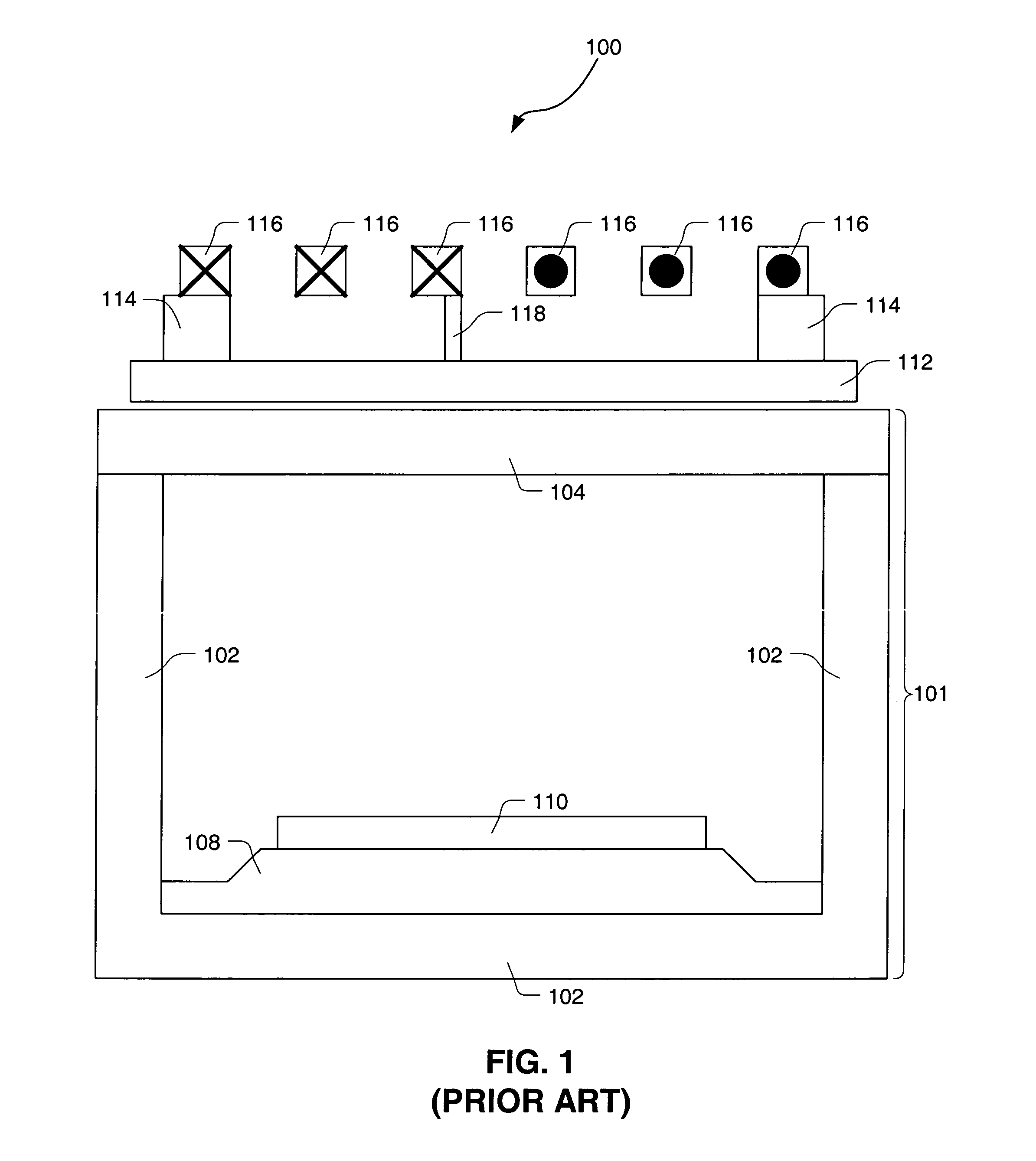 Method for adjusting voltage on a powered Faraday shield