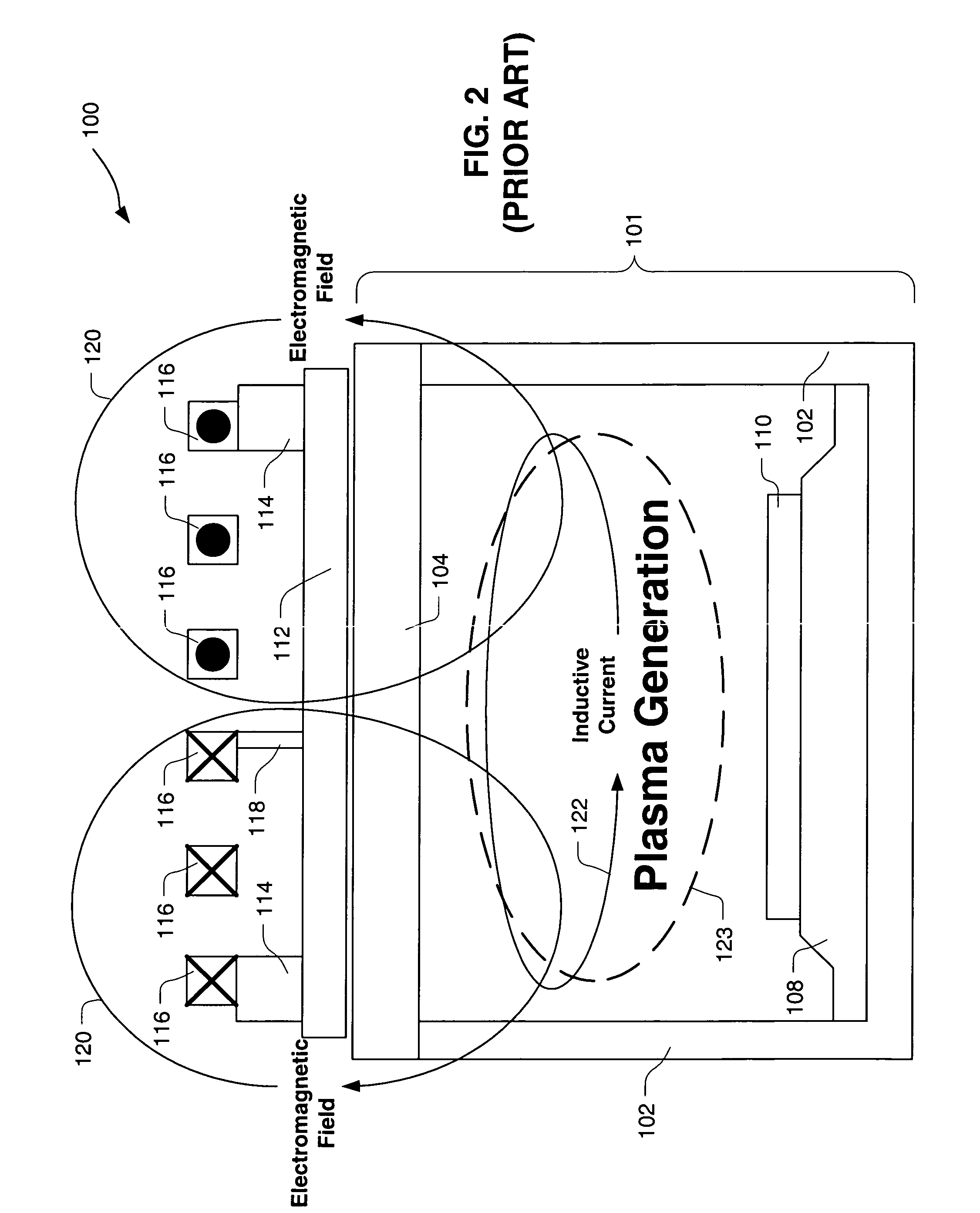 Method for adjusting voltage on a powered Faraday shield