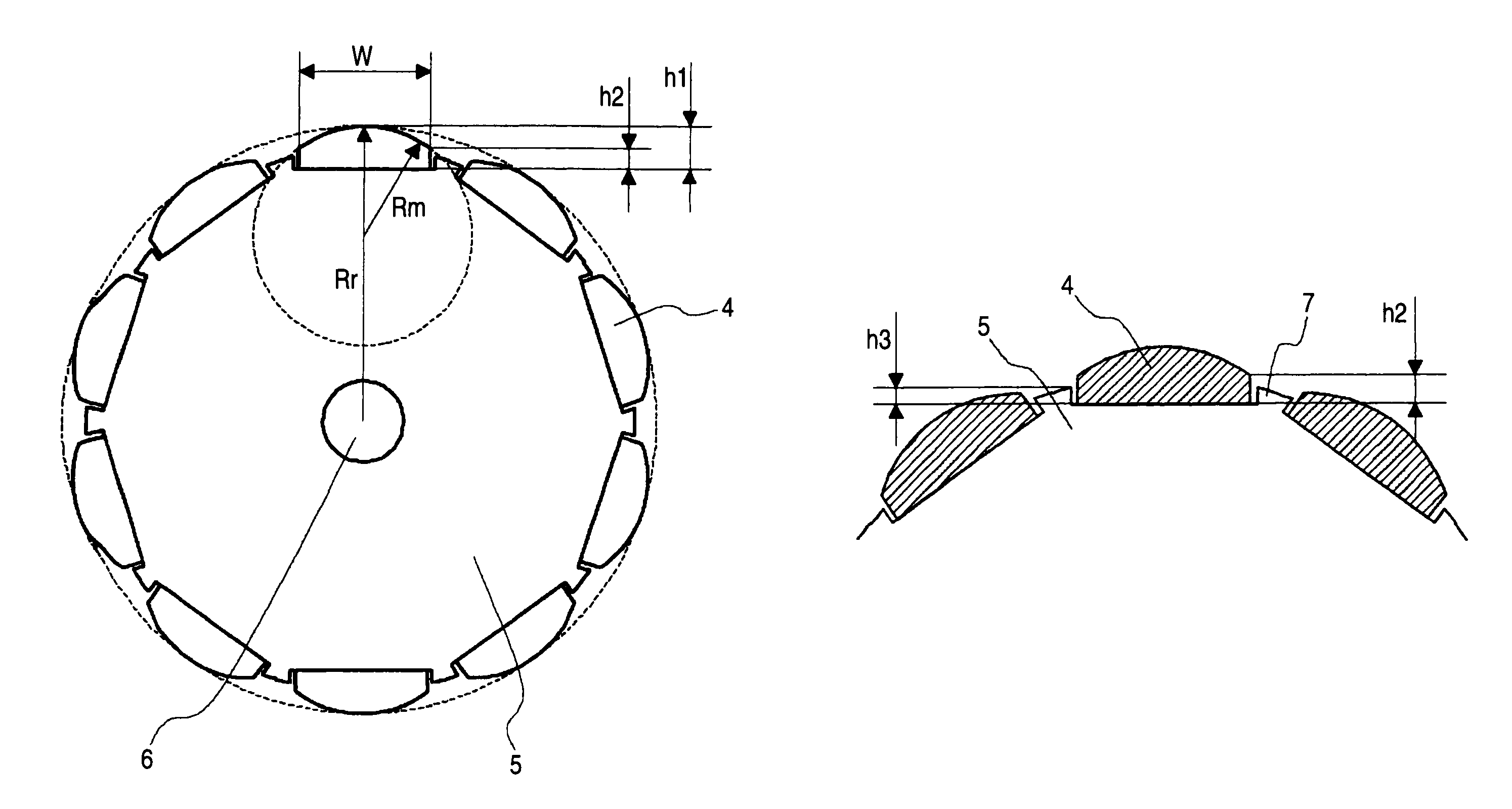 Permanent magnet rotating electric machine and electric power steering device using the same