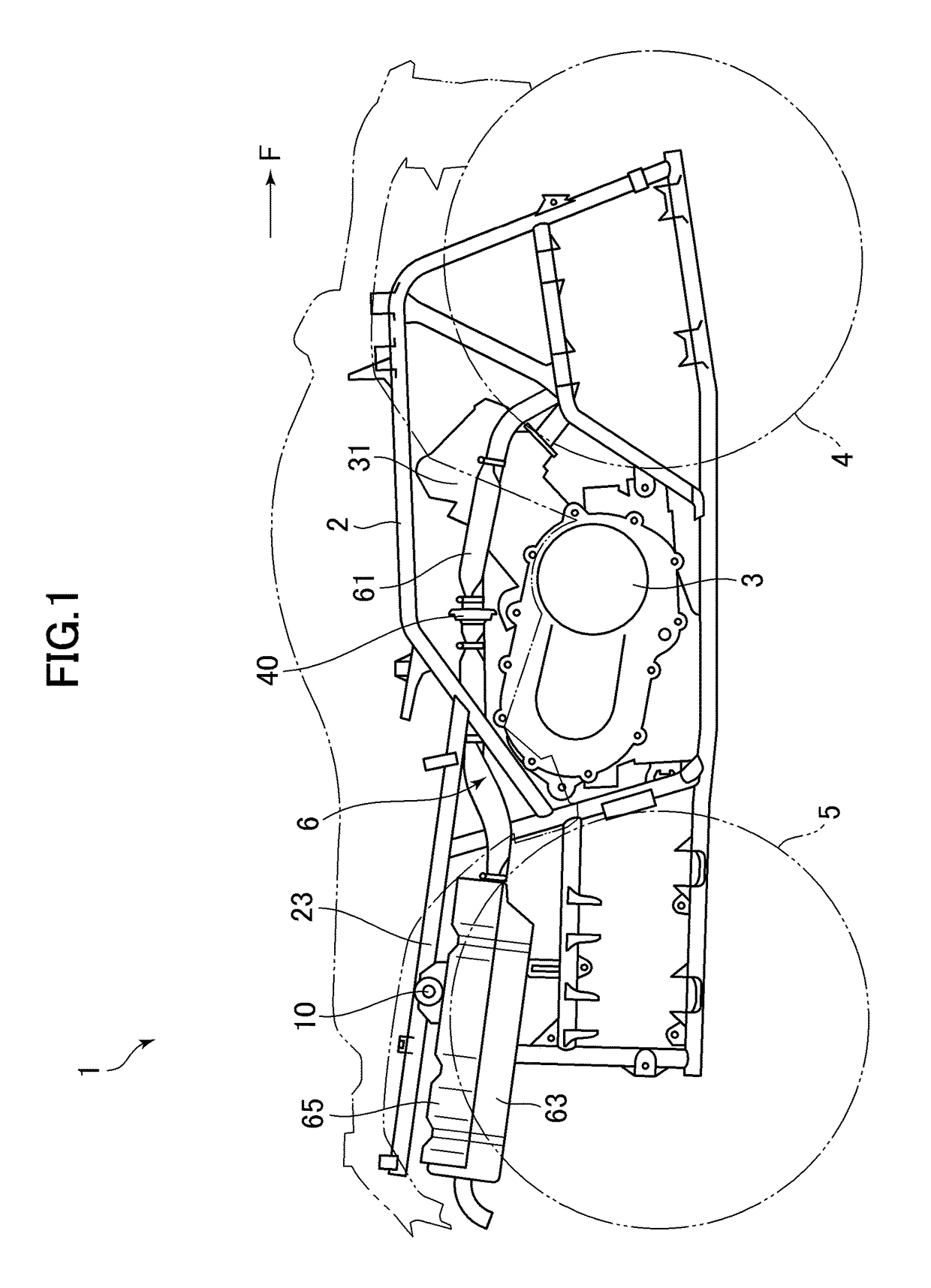 Mount device and vehicle