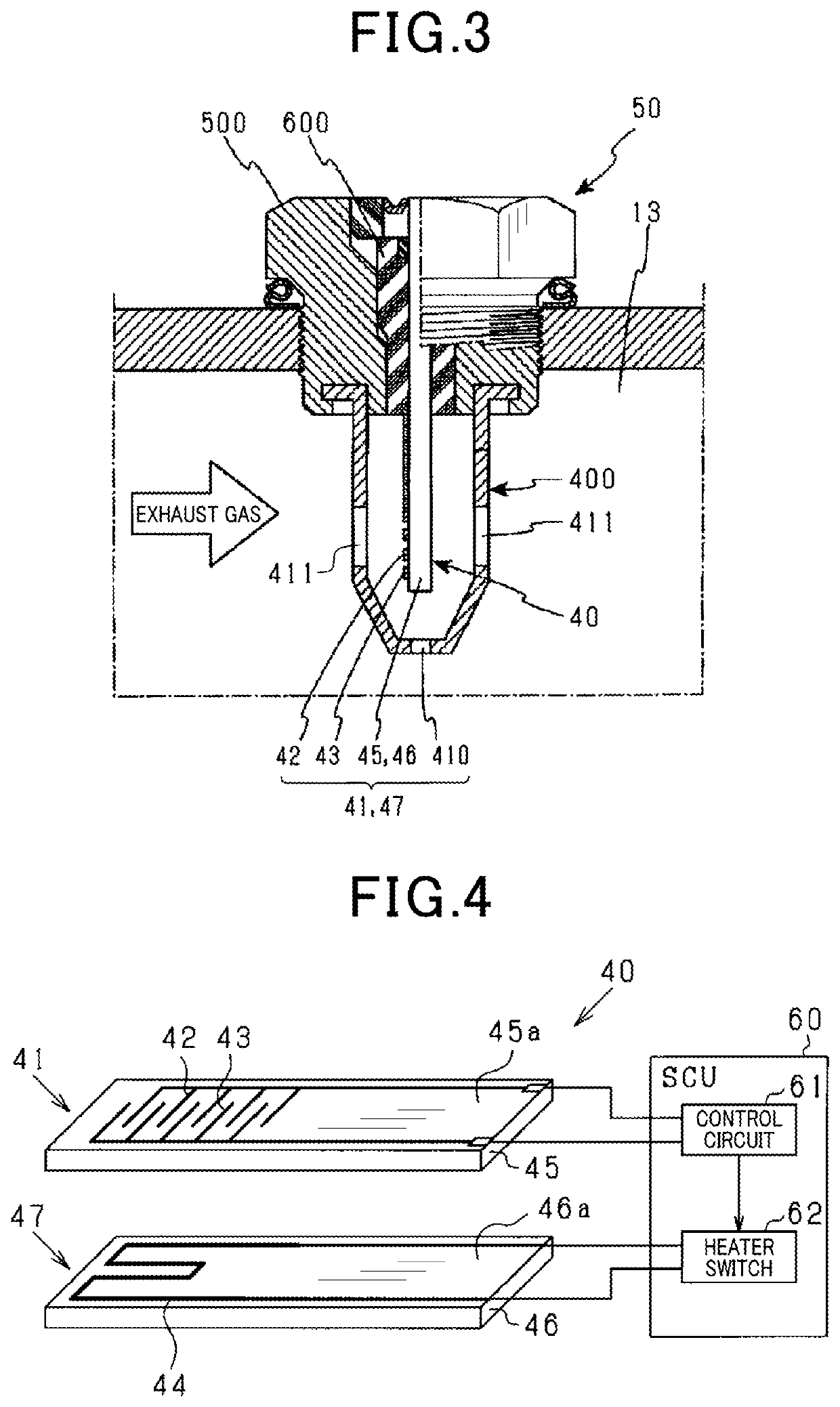 Particulate matter detection apparatus that mitigates water collection