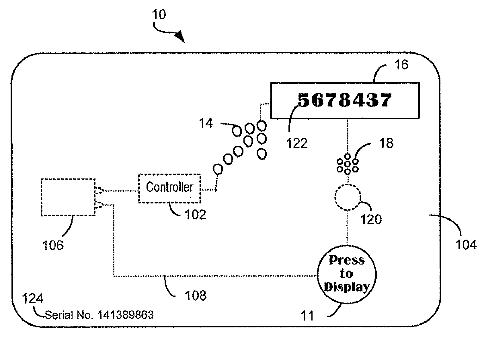 Card Configured To Receive Separate Battery