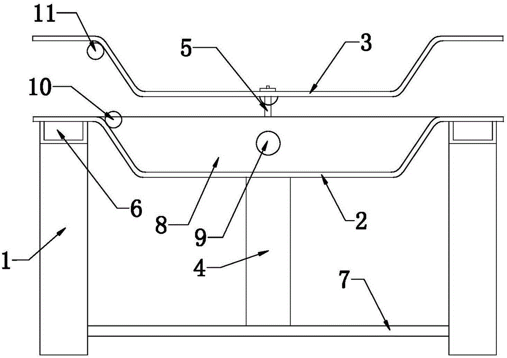 Rotary regulation mechanism of hydraulic lifting seat