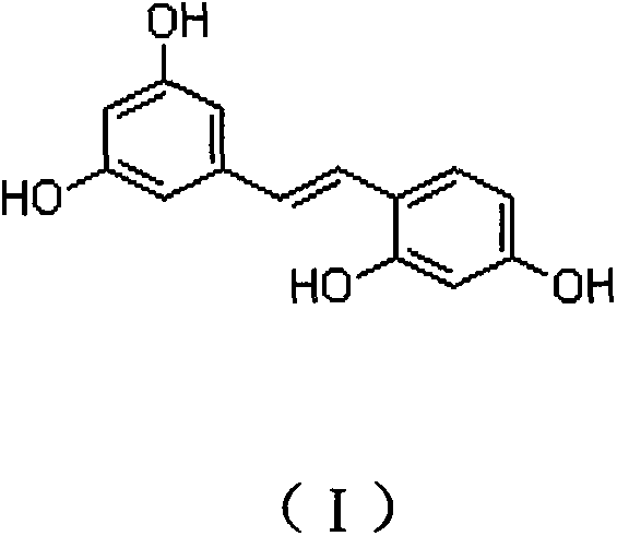 Application of oxyresveratrol in preparing ovary aging resistant medicine