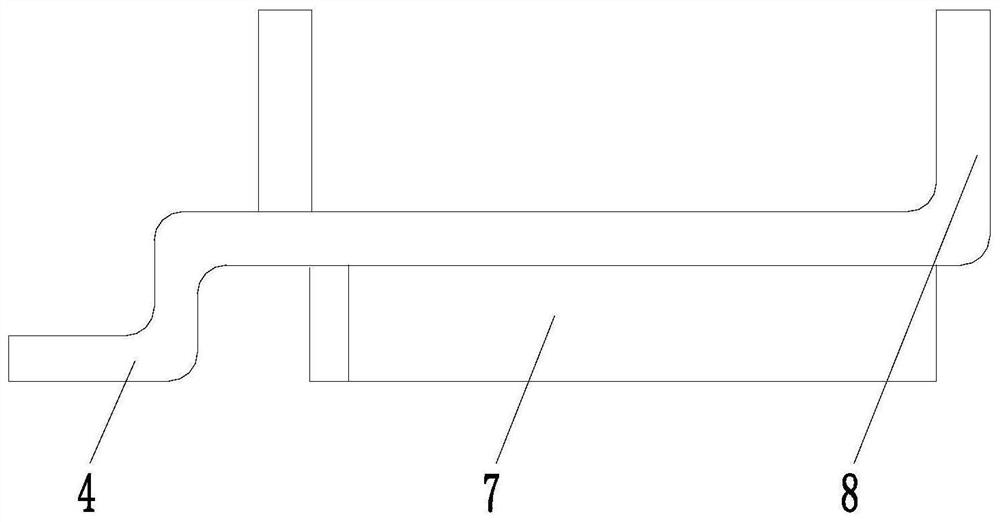 A rack-based supercapacitor bracket