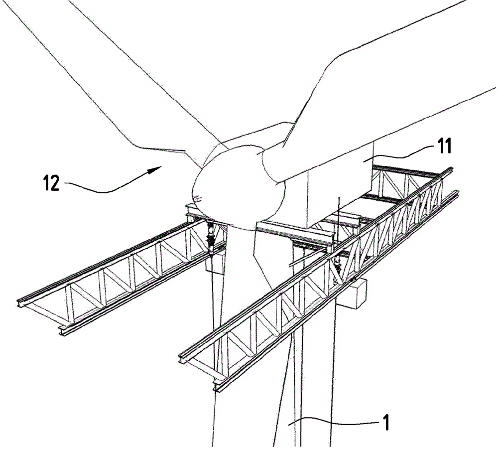 Assembly and method for lifting loads
