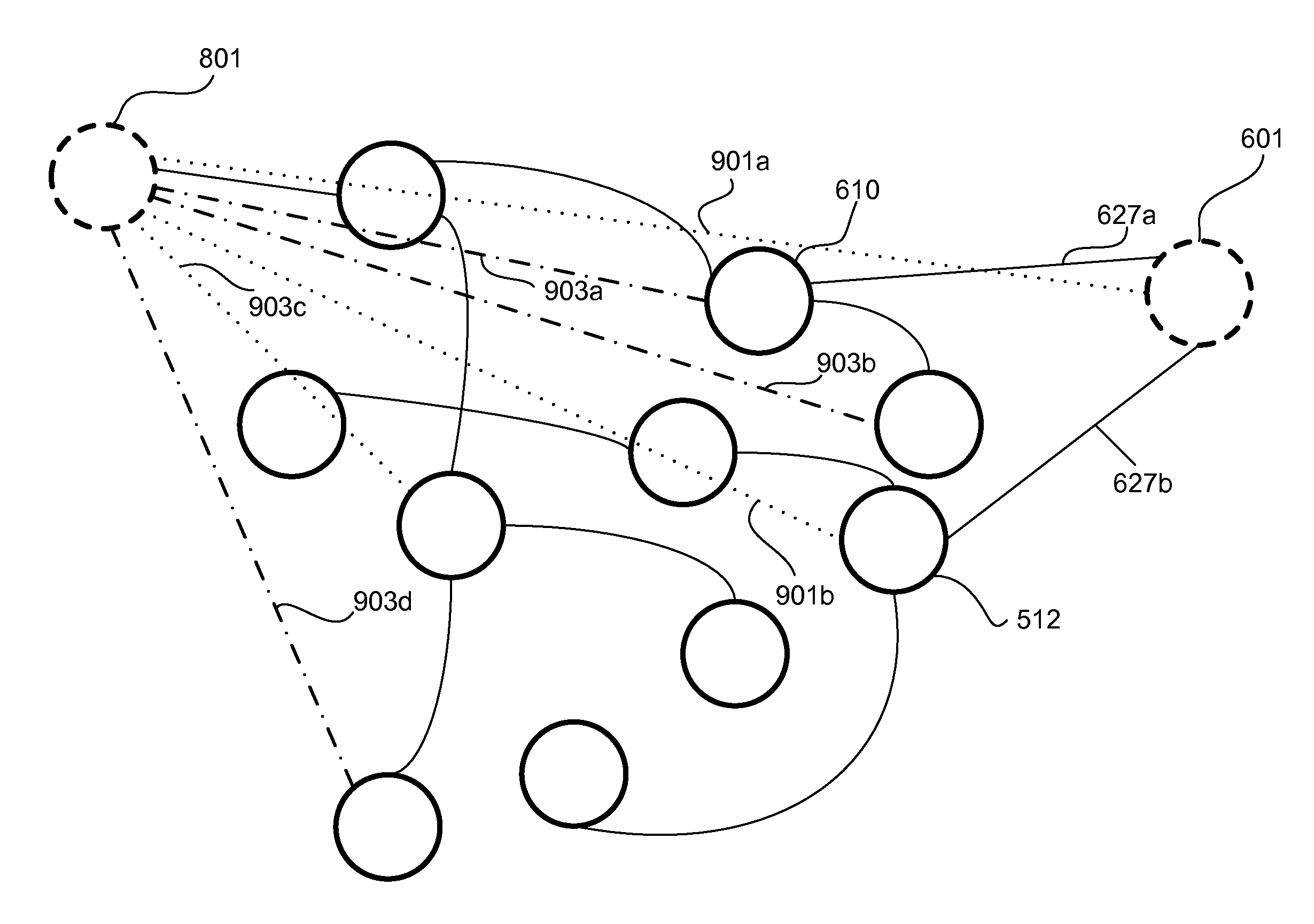Altering weights of edges in a social graph