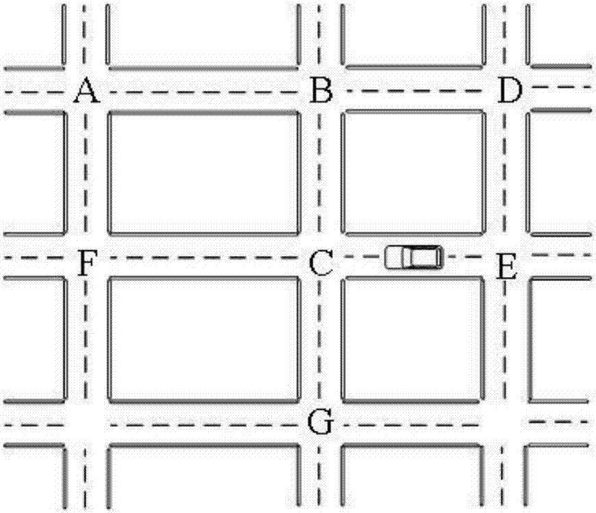 Car networking crowdsourcing method facing urban spatial information collection