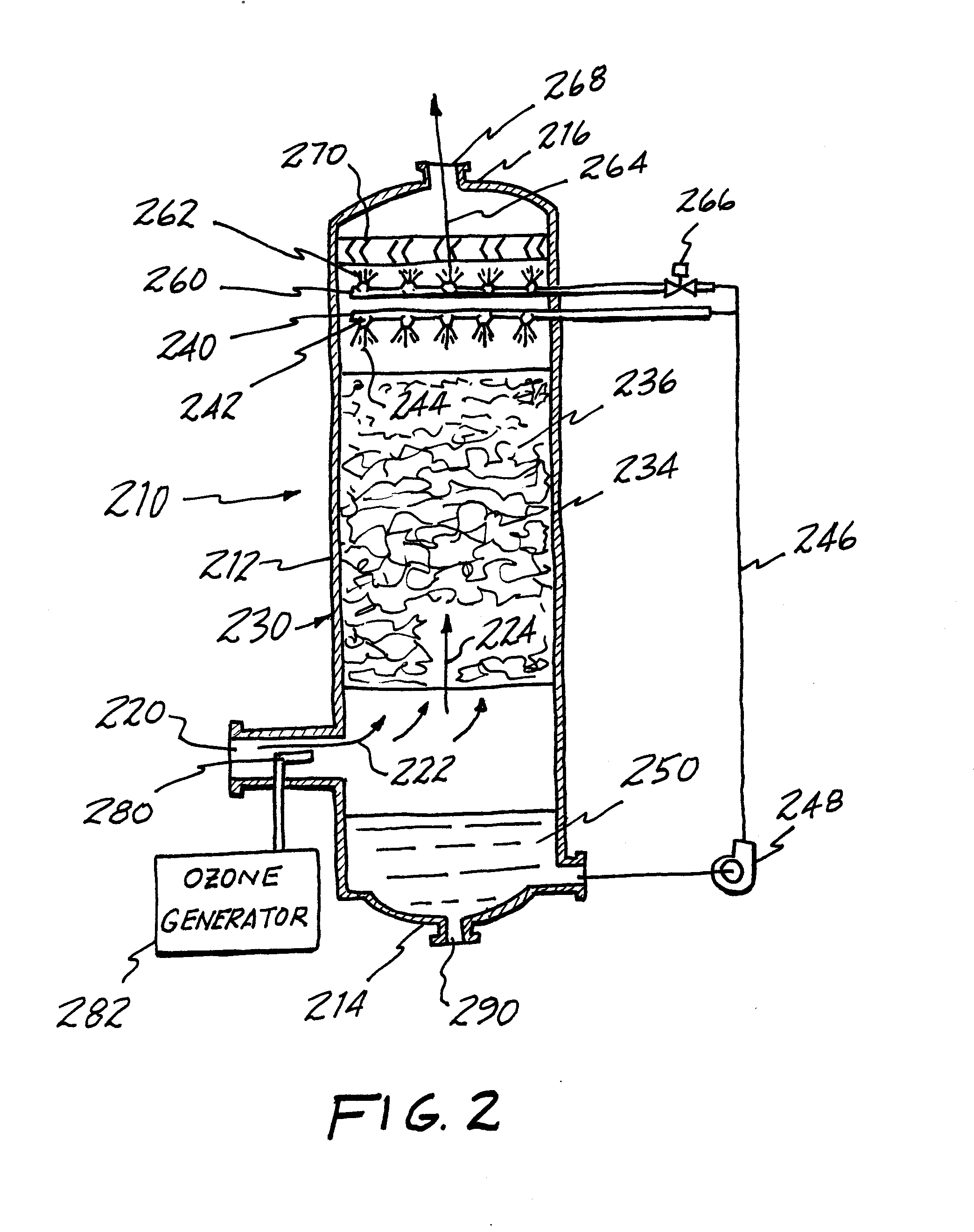 Apparatus and method for removing mercury from a gas stream