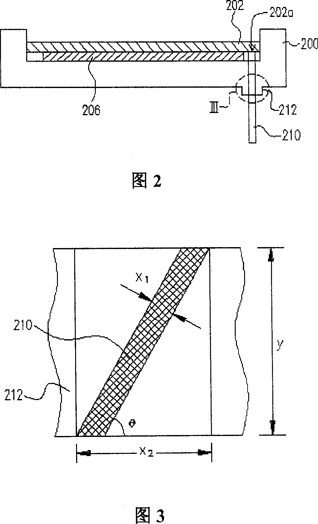 Component structure of deposition chamber