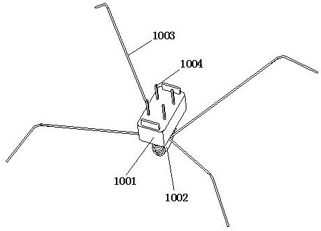 An inductor disconnecting pin device