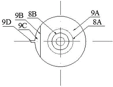 Integrated swimming self-circulation denitrification reactor