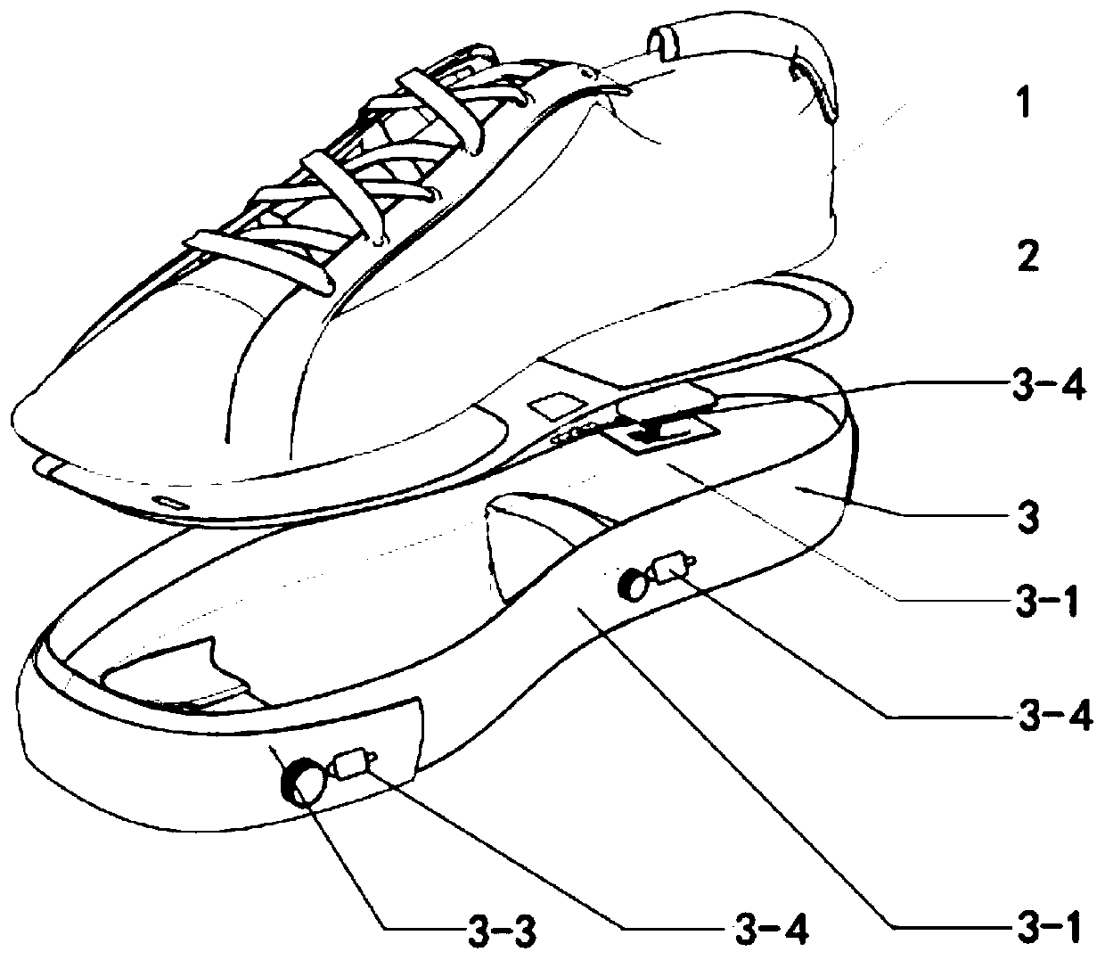 Hallux valgus correction shoe