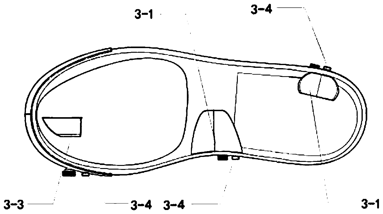 Hallux valgus correction shoe