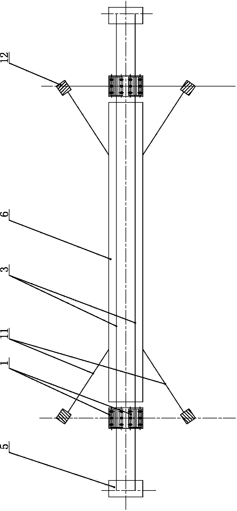 Pipe bridge hanging system