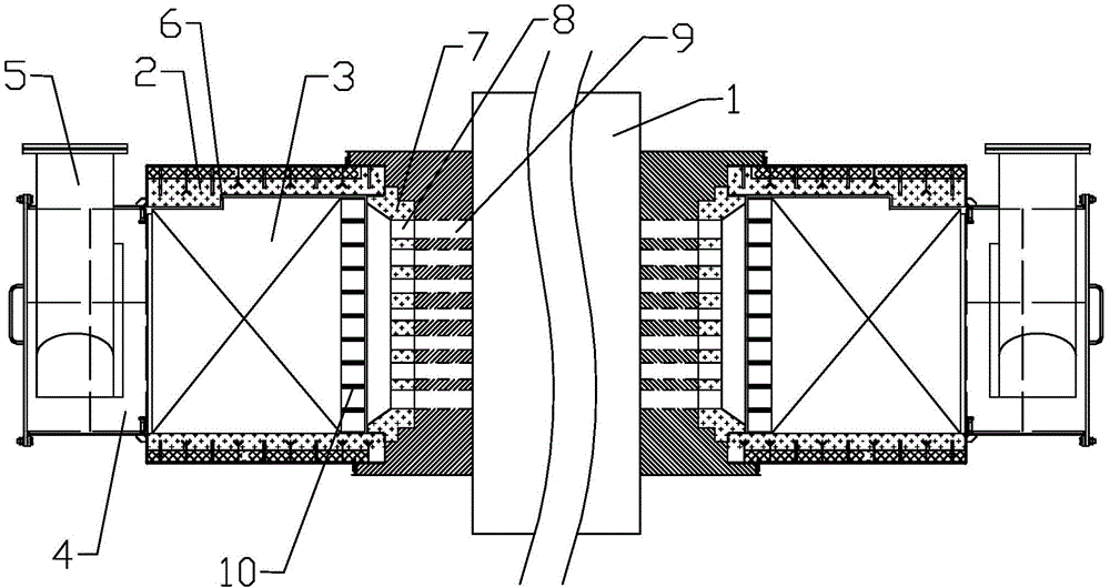 Combustion device with heat exchange function