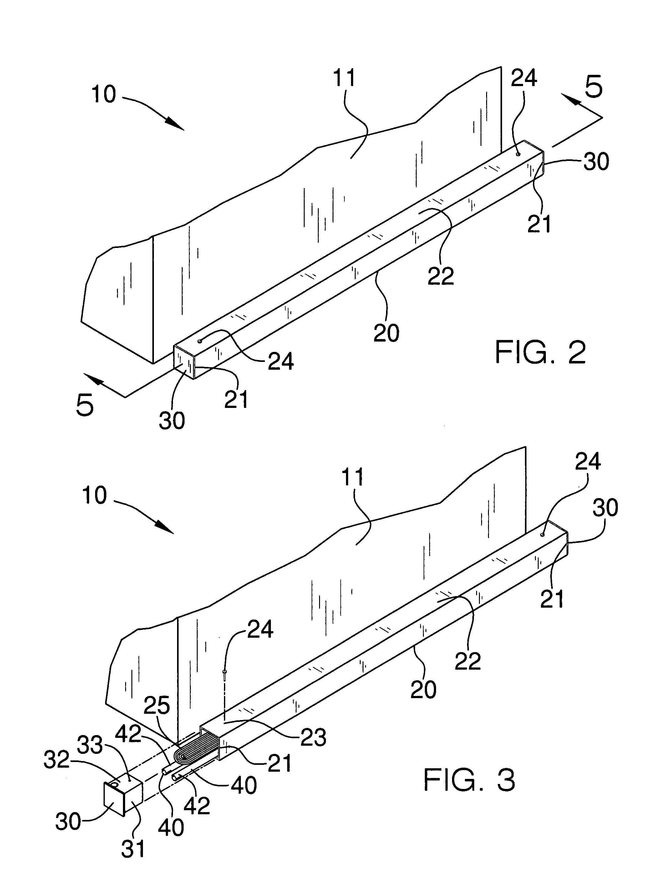 Portable clothesline assembly for vehicles