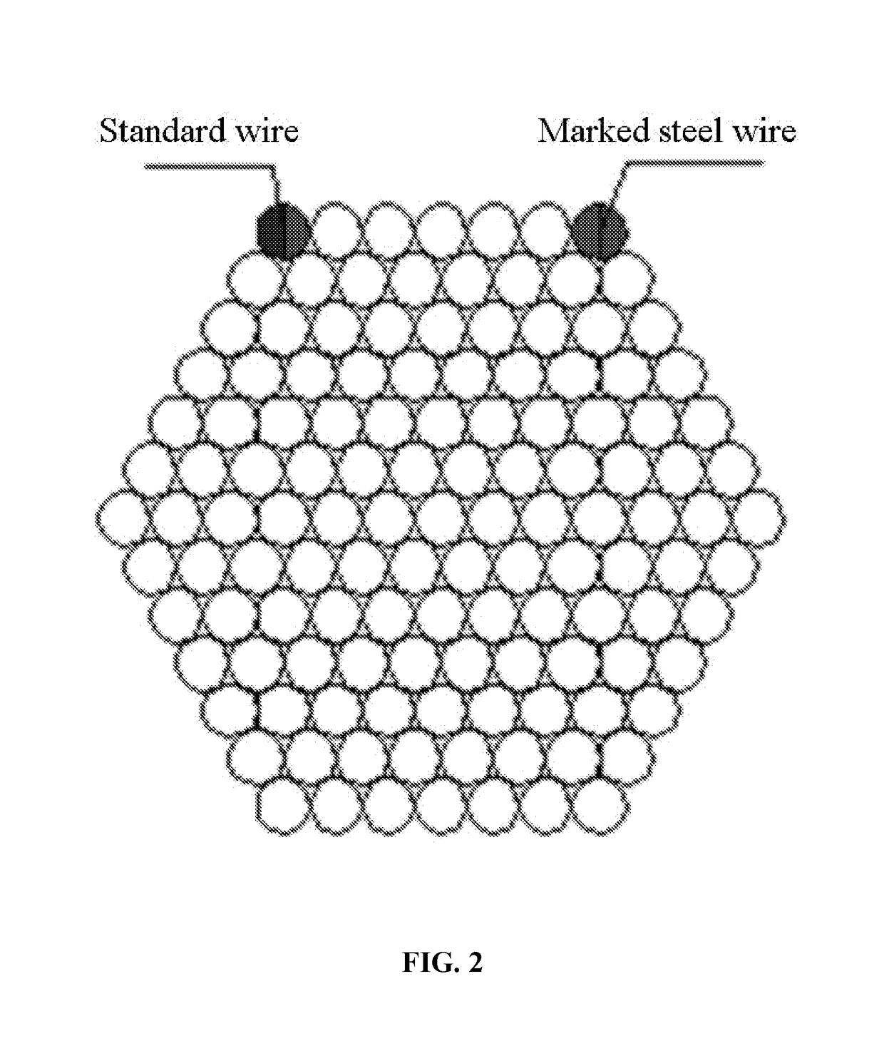 Method for fabricating wire strand for main cable of suspension bridge