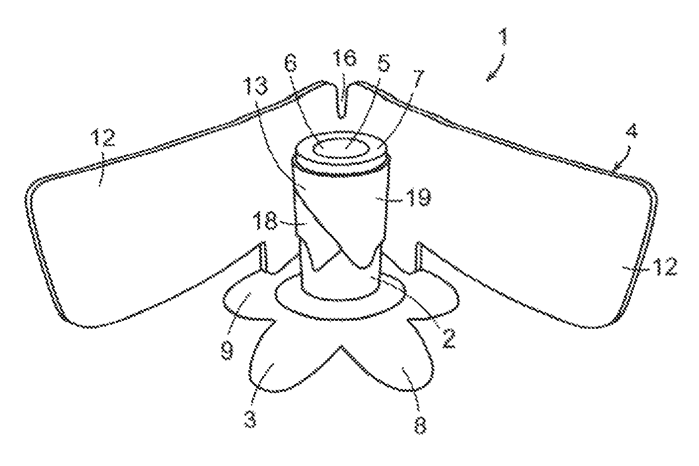 Male external incontinence device