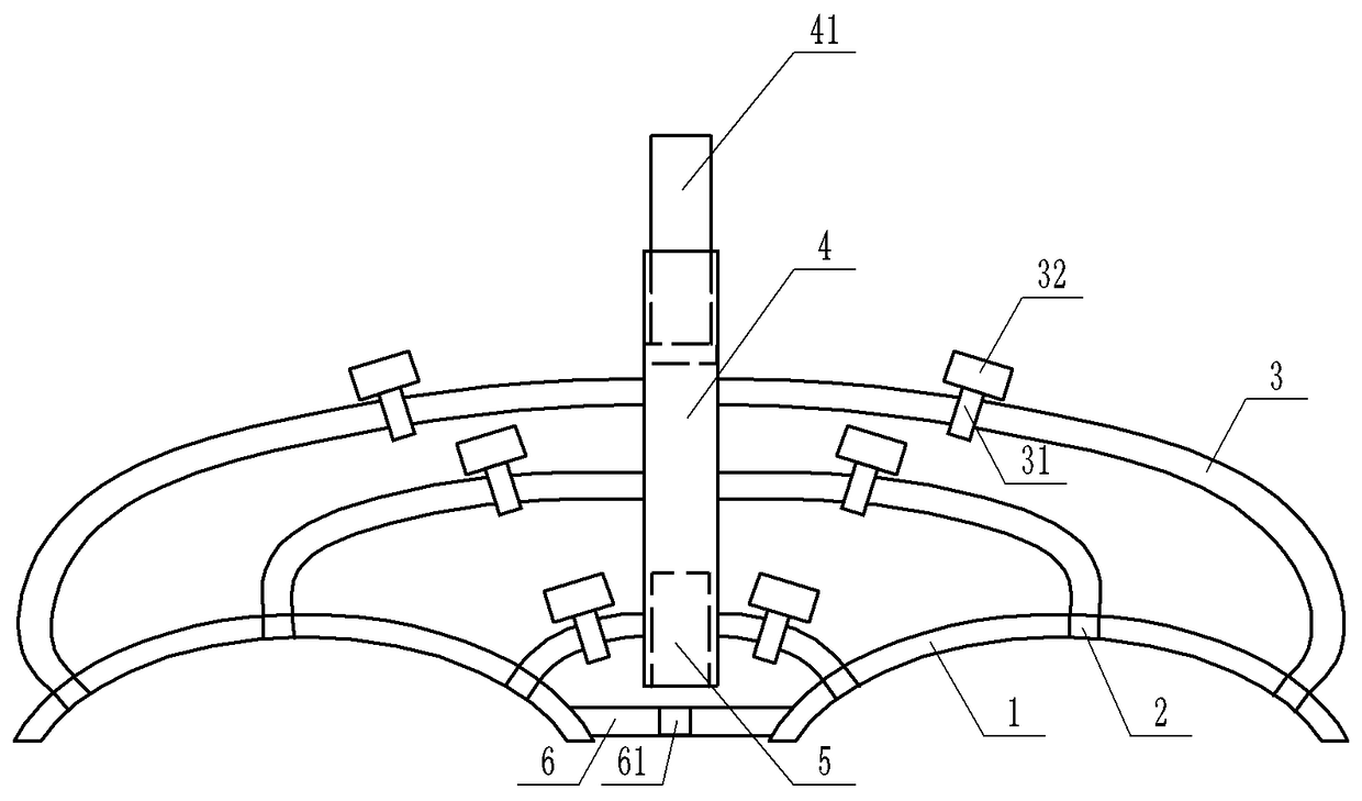 Film sticking device for mouse case