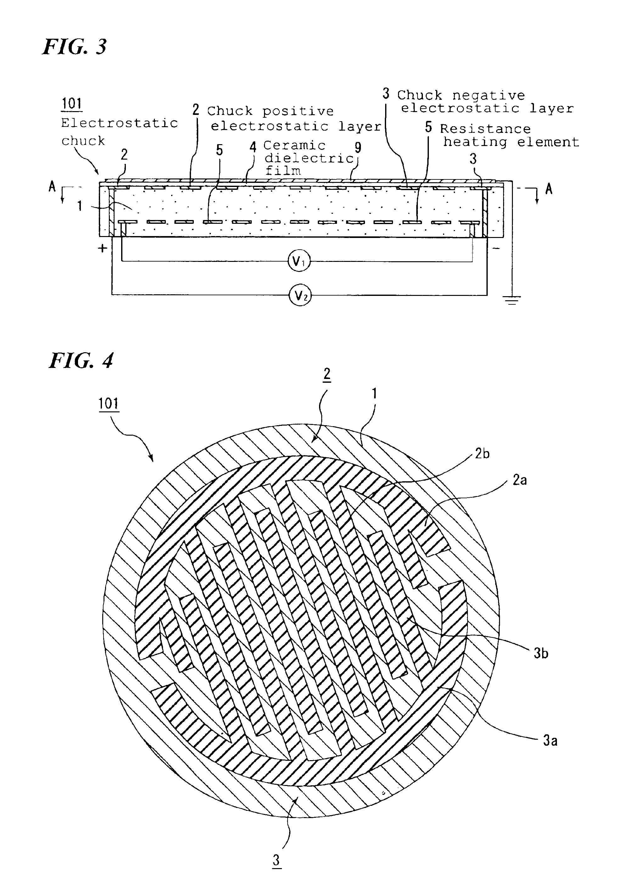 Ceramic substrate for manufacture/inspection of semiconductor