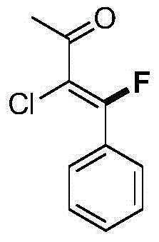 A method for synthesizing β-fluoro-α, β-unsaturated enone compounds