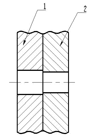 Large-diameter and high-precision taper hole processing method