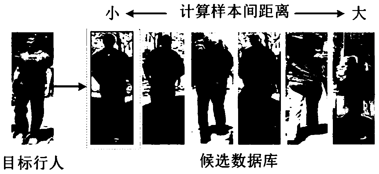 Training method, system and device for pedestrian re-recognition learning model