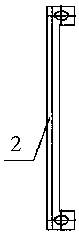 A copper-aluminum composite water-cooled plate and its processing and manufacturing method, and water-cooled heat dissipation method