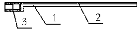 A copper-aluminum composite water-cooled plate and its processing and manufacturing method, and water-cooled heat dissipation method