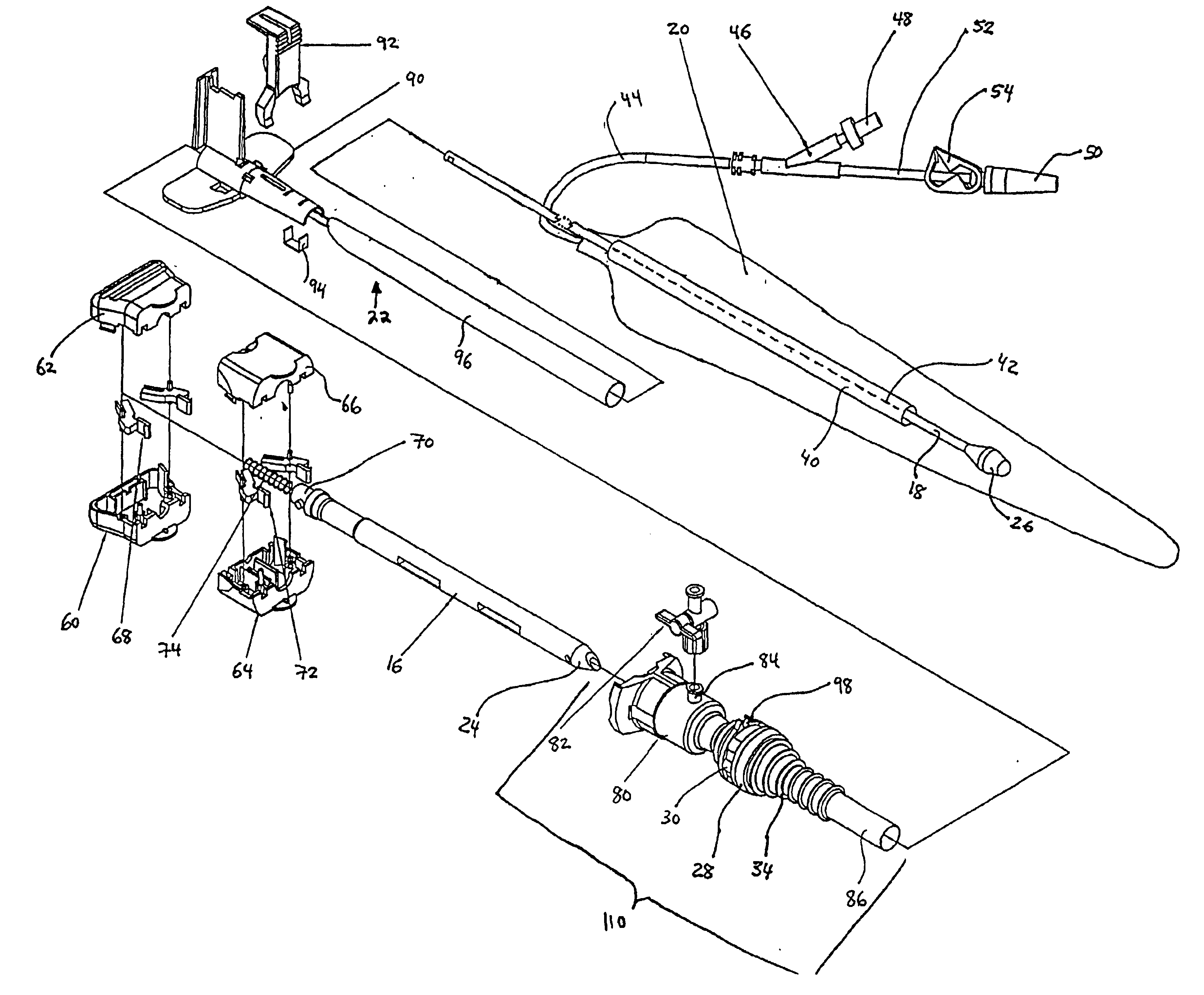 Specially shaped balloon device for use in surgery and method of use