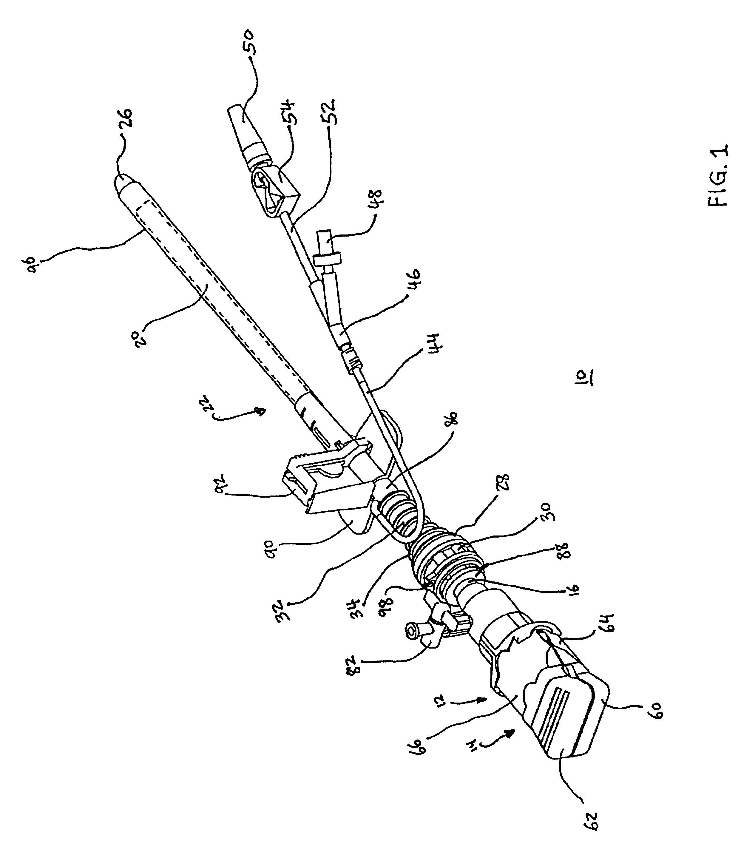Specially shaped balloon device for use in surgery and method of use