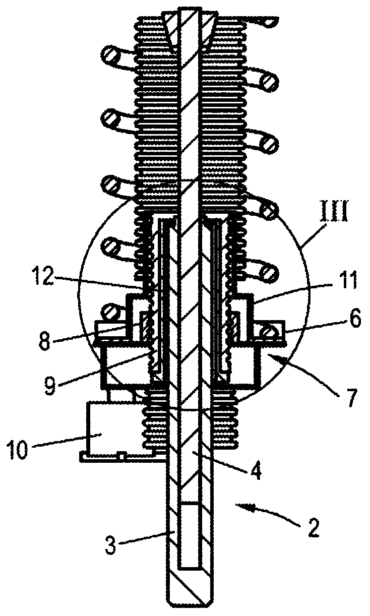 Device for leveling motor vehicles