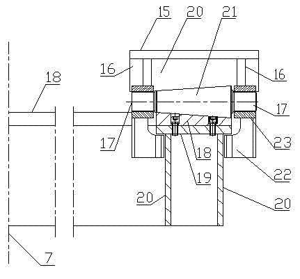 Rotating crane