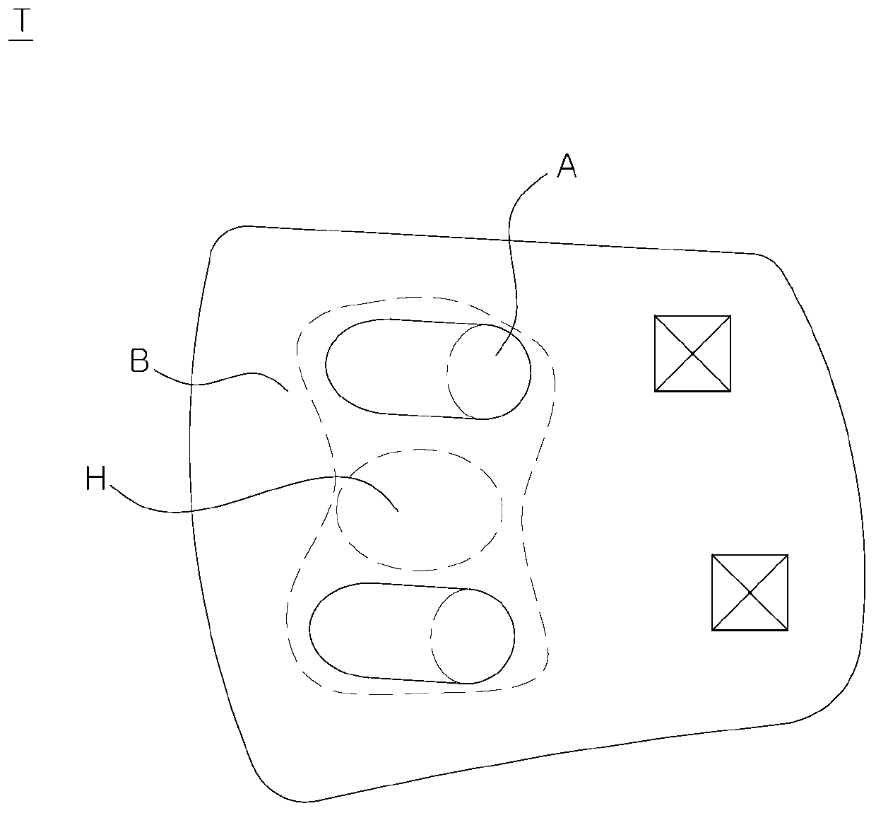 Artificial ankle joint tibia component