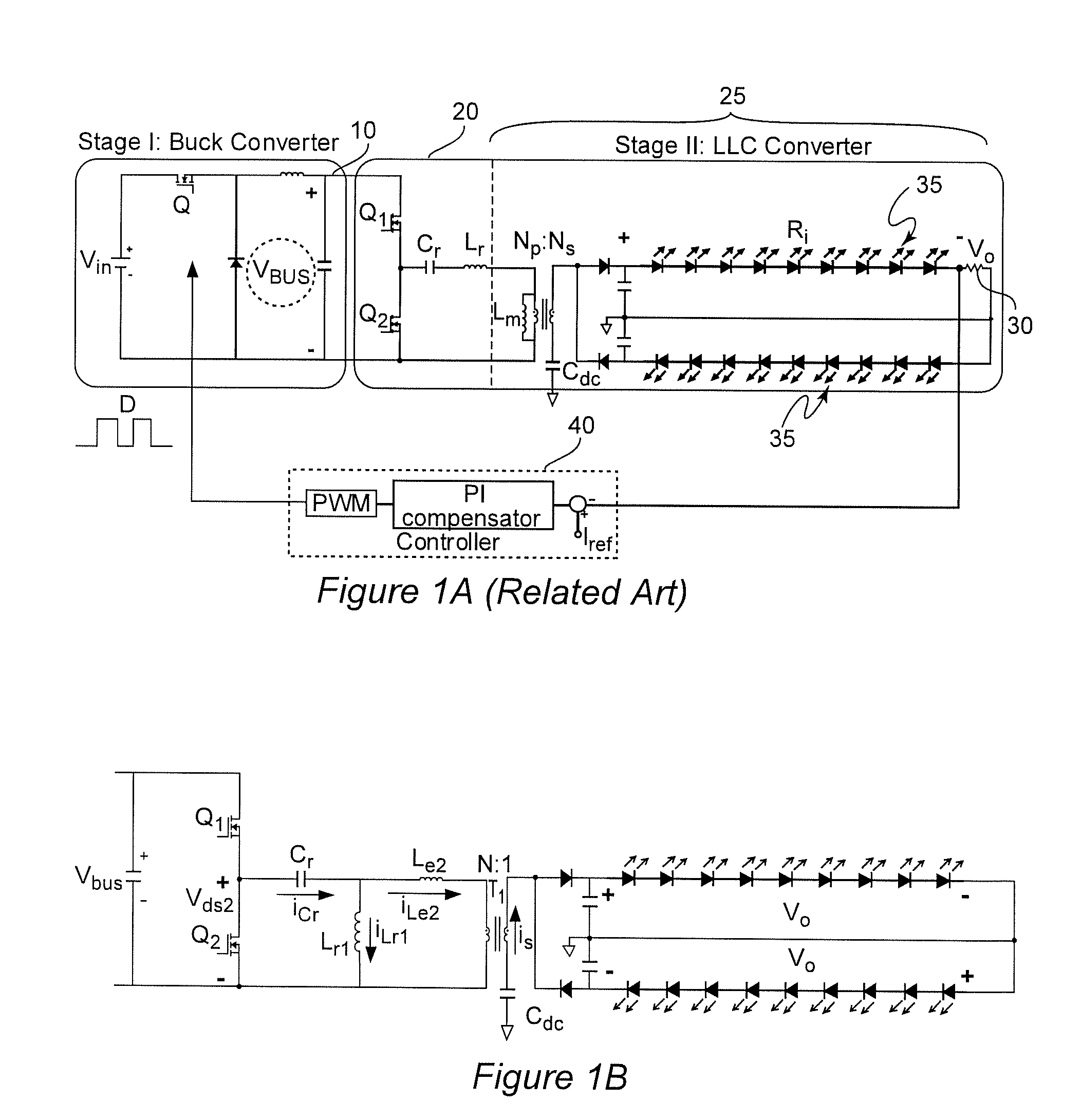 Two-Stage Multichannel LED Driver with CLL Resonant Circuit