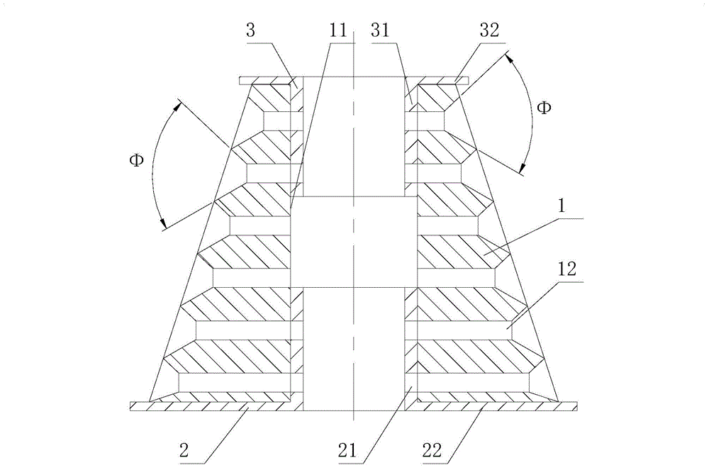 Textile bobbin with abrasion resisting effect