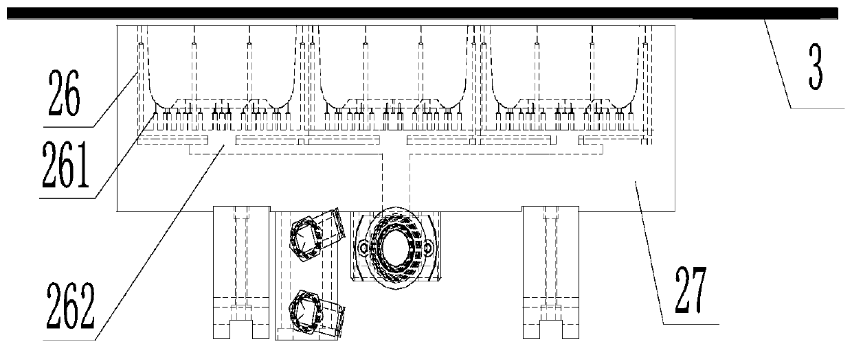 Packaging film forming device