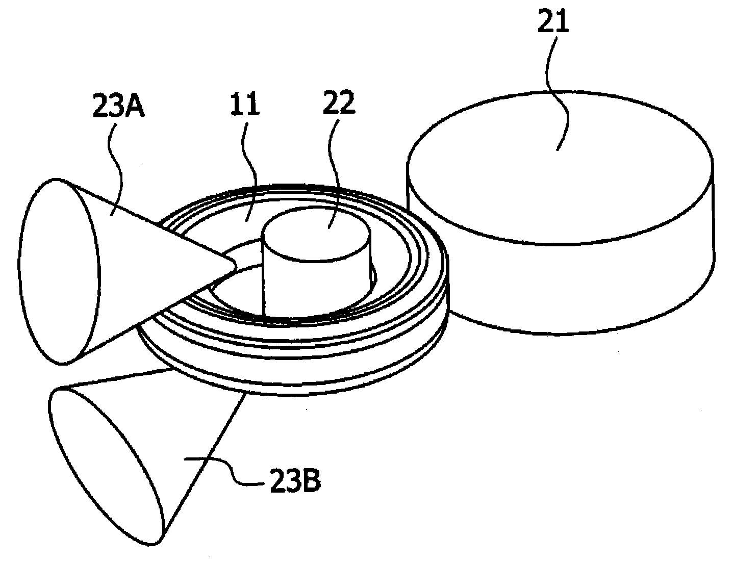 Manufacturing method for material for ring rolling