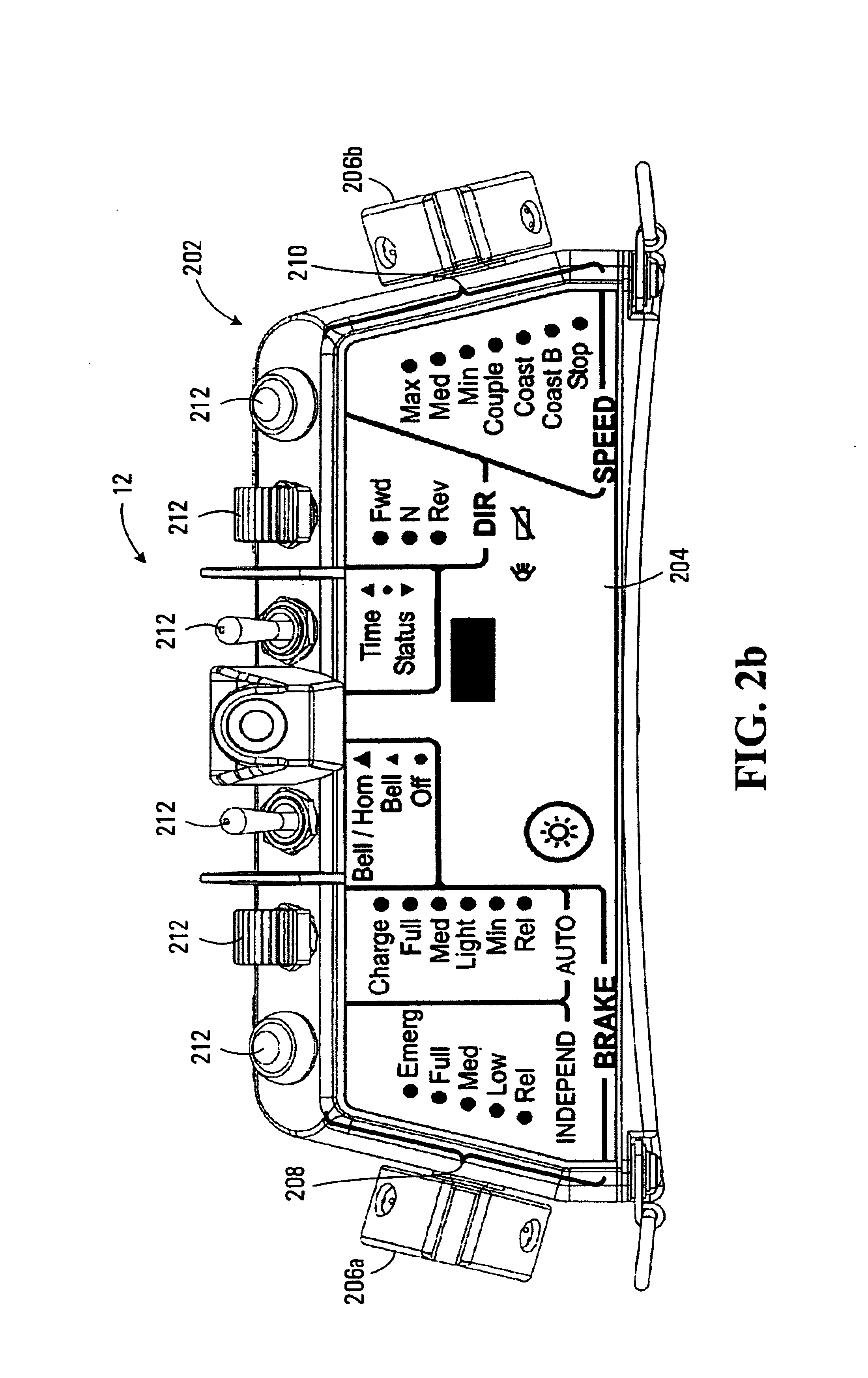 Programmable remote control system and apparatus for a locomotive