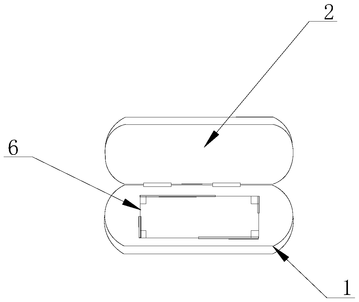 Device for blocking mobile phone radiation