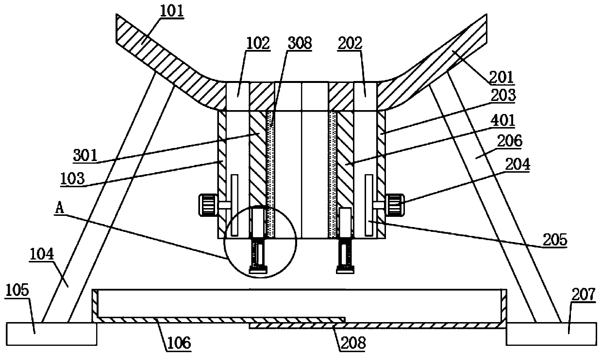 Tree protection device for municipal administration